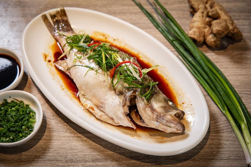 Cantonese Steamed Whole Fish