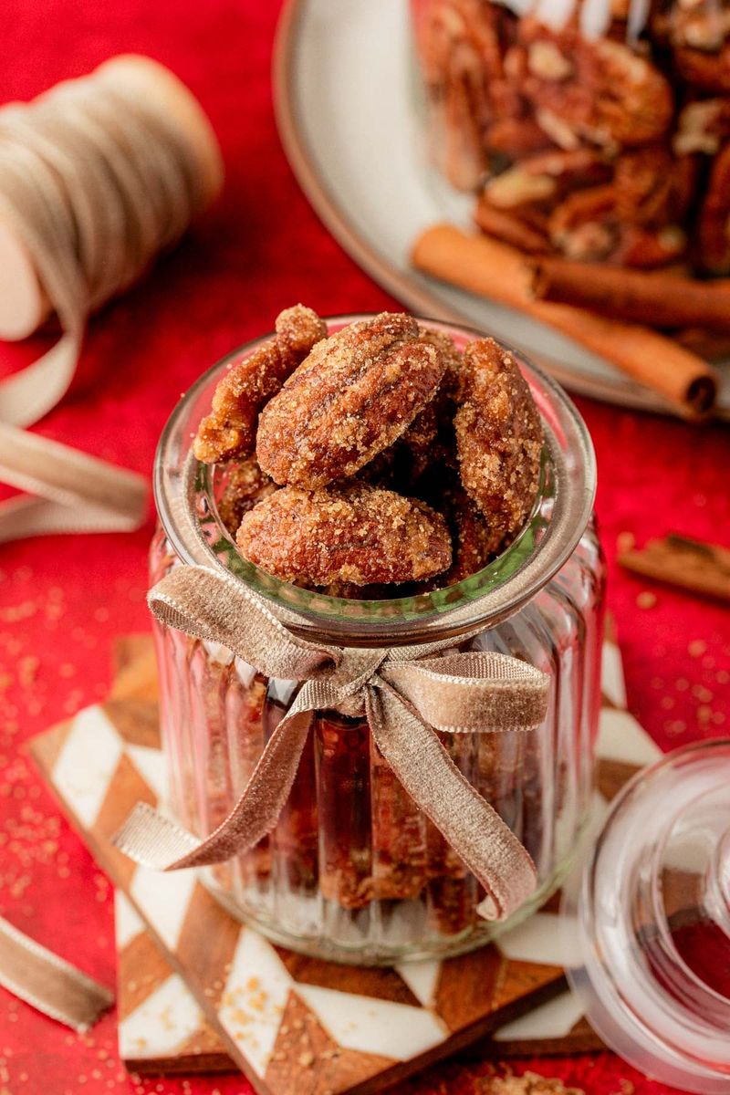 Spiced Candied Pecans