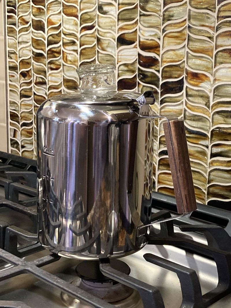 Coffee Percolators with a Familiar Rhythm