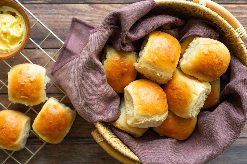 Warm Dinner Rolls