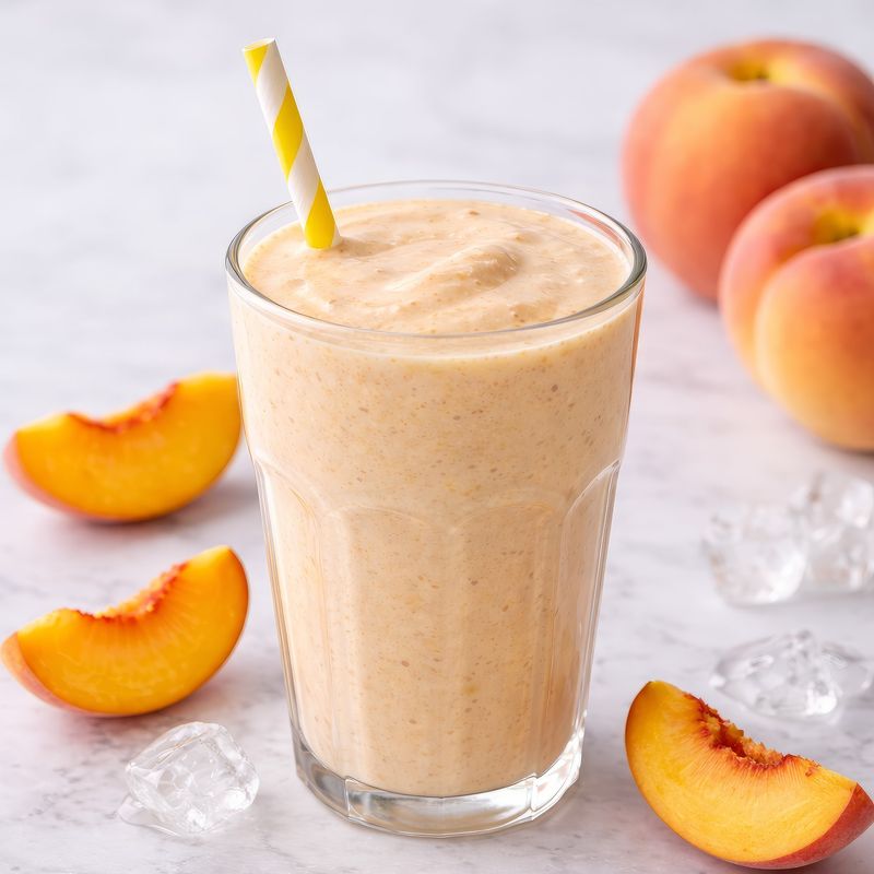 Creamy Peach Smoothie