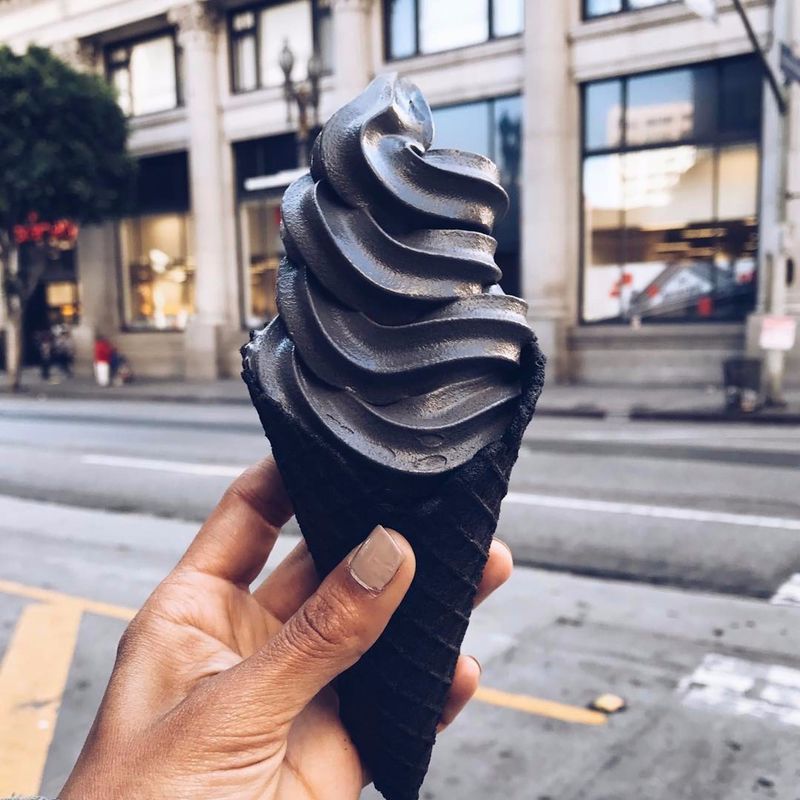 Charcoal Black Foods