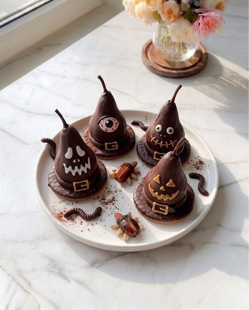 Pear Witch Hats