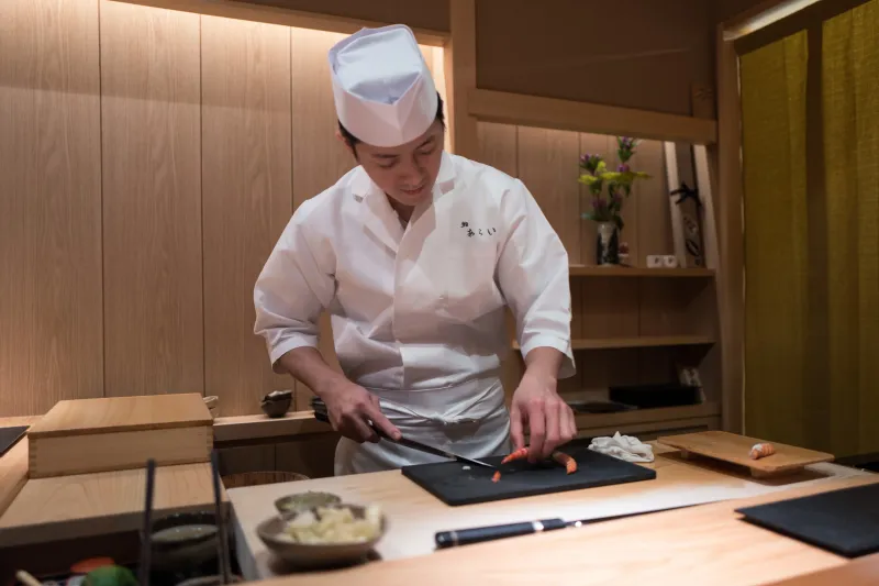 The Chef's Workspace Is Easy to Watch