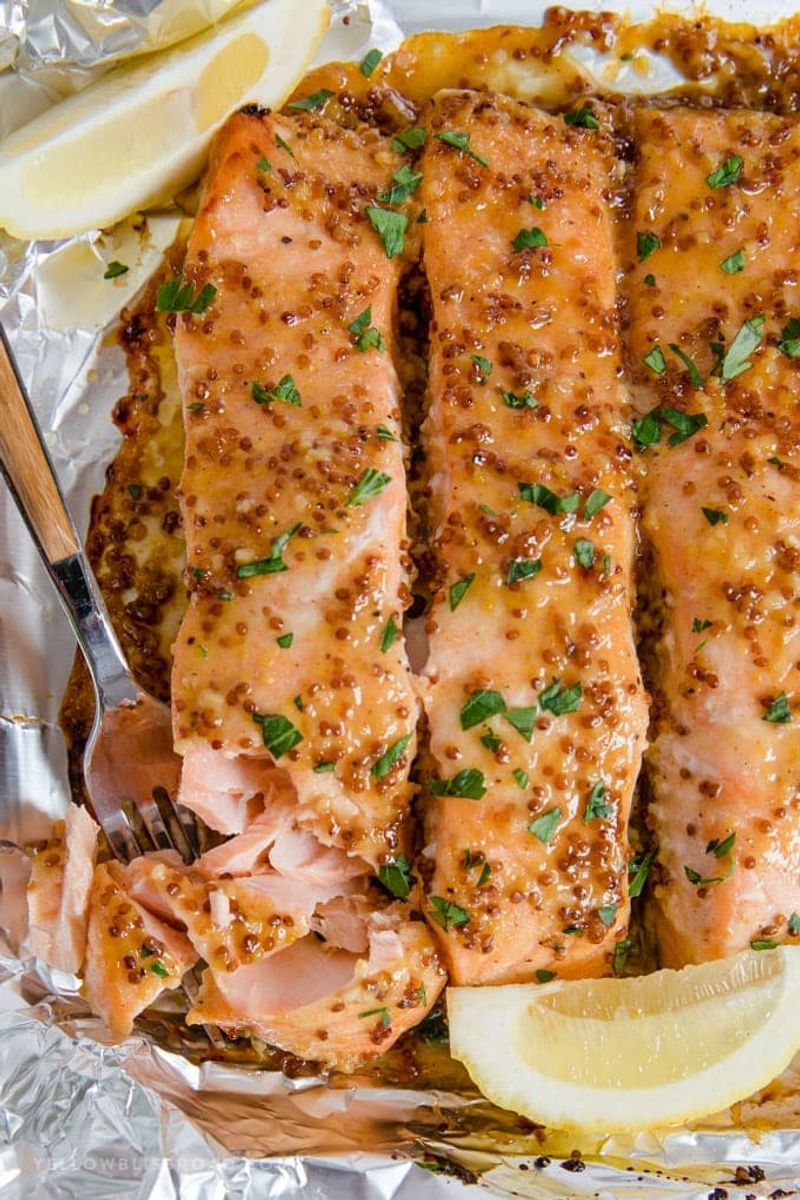 Honey Mustard Salmon