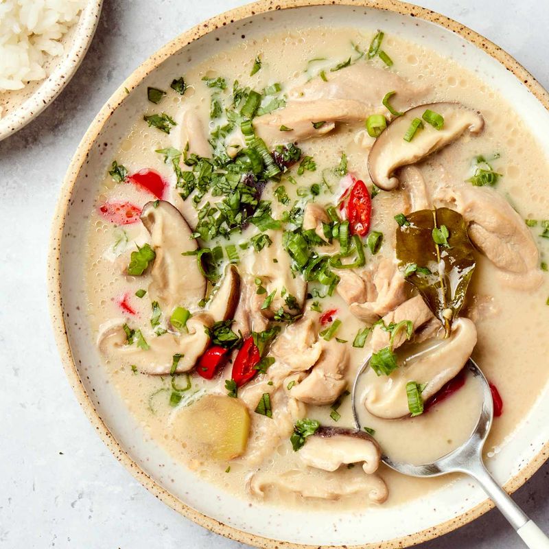 Thai Coconut Chicken Soup