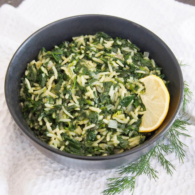 Greek Spanakorizo