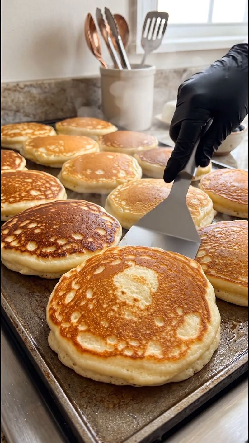 Pancakes on a Hot Griddle