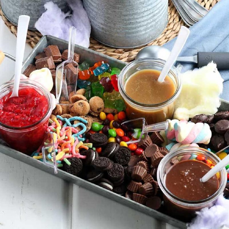Brownie Sundae Bar