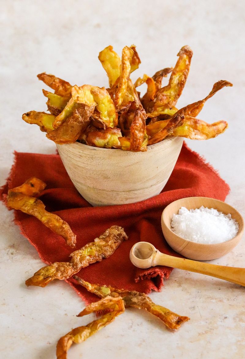 Crispy Potato Peel Chips
