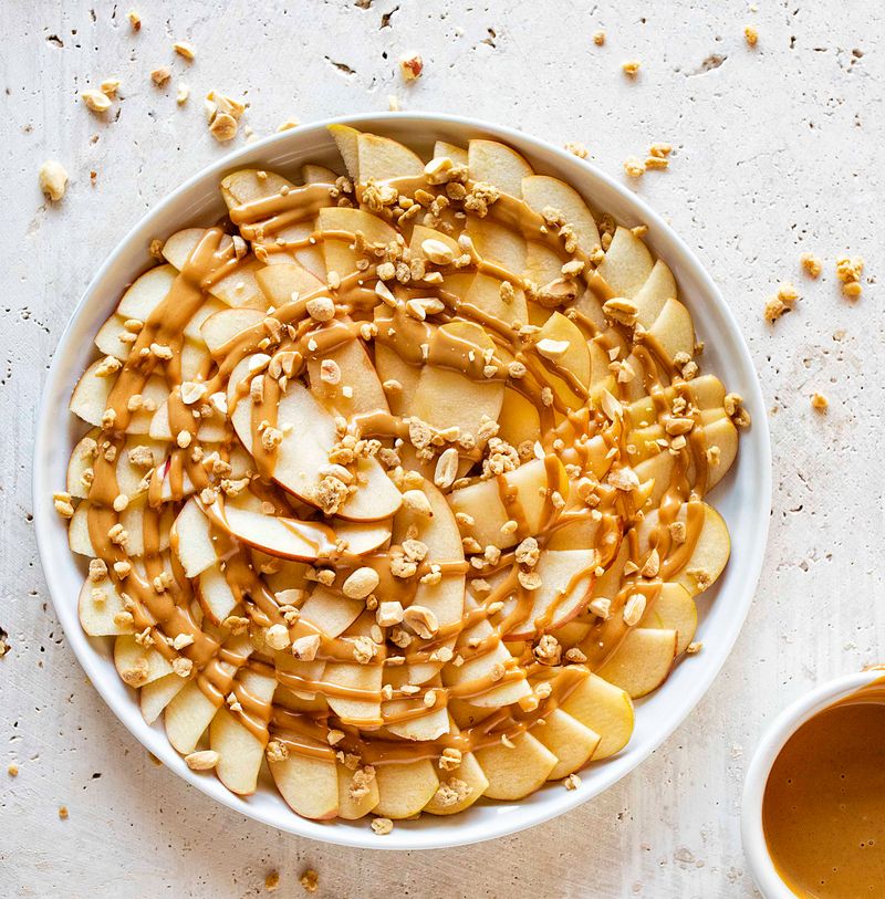 Apple Slices With Honey