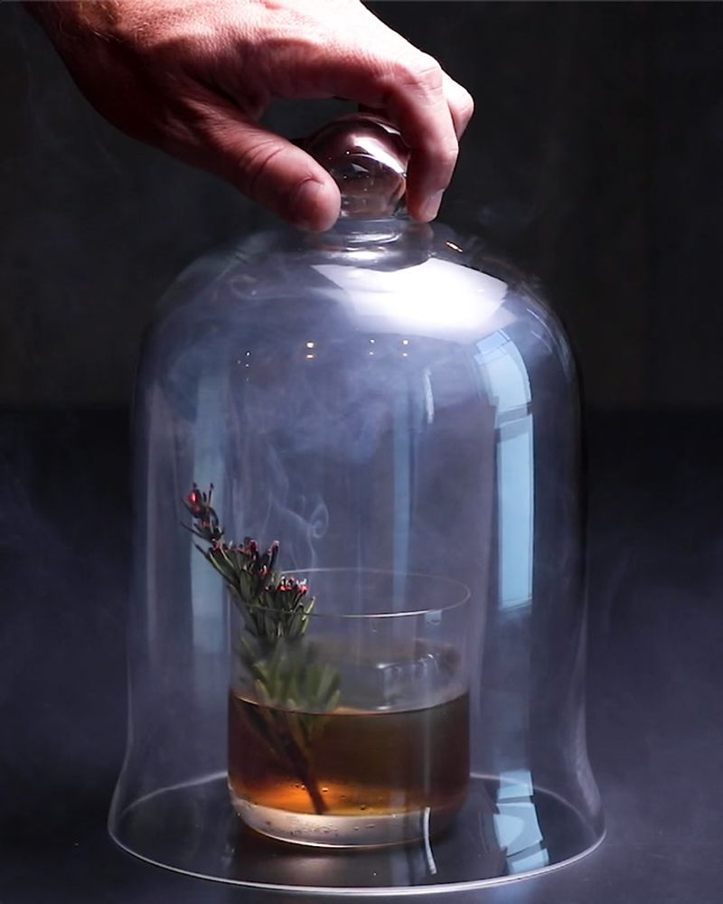 Smoke-Filled Glass Domes