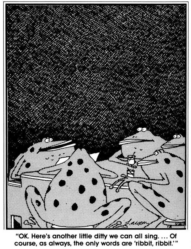 Ribbit, Ribbit, Ribbit