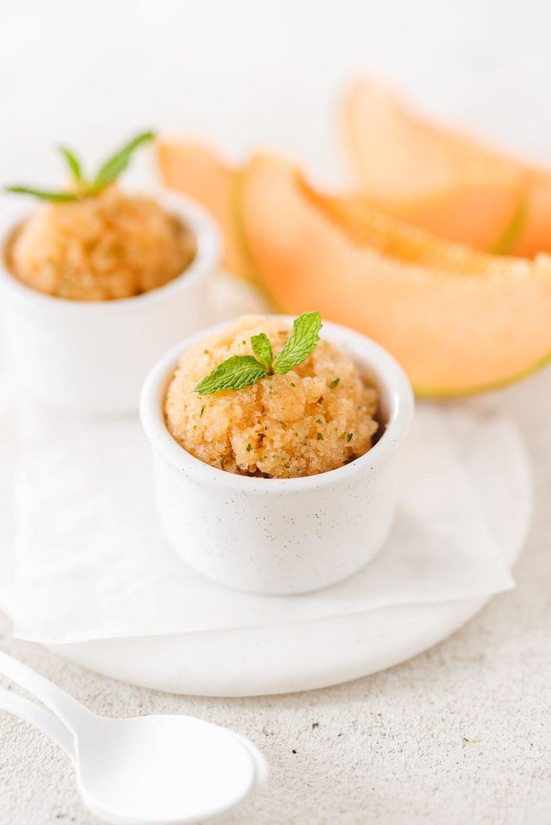 Cantaloupe Granita