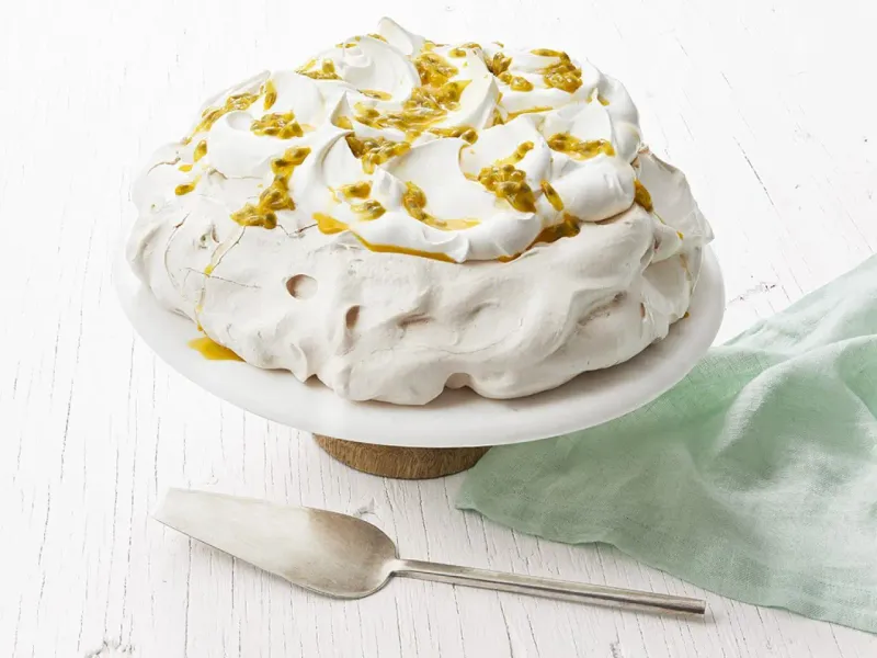 Passion Fruit Pavlova