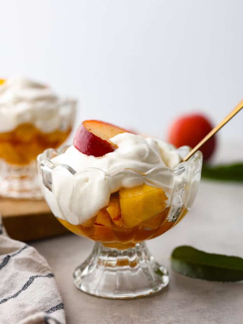 Peaches and Cream Bowl