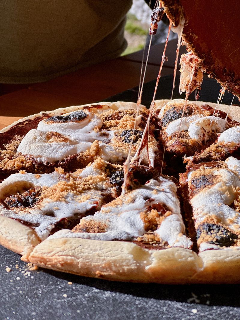 S'mores Campfire Pizza
