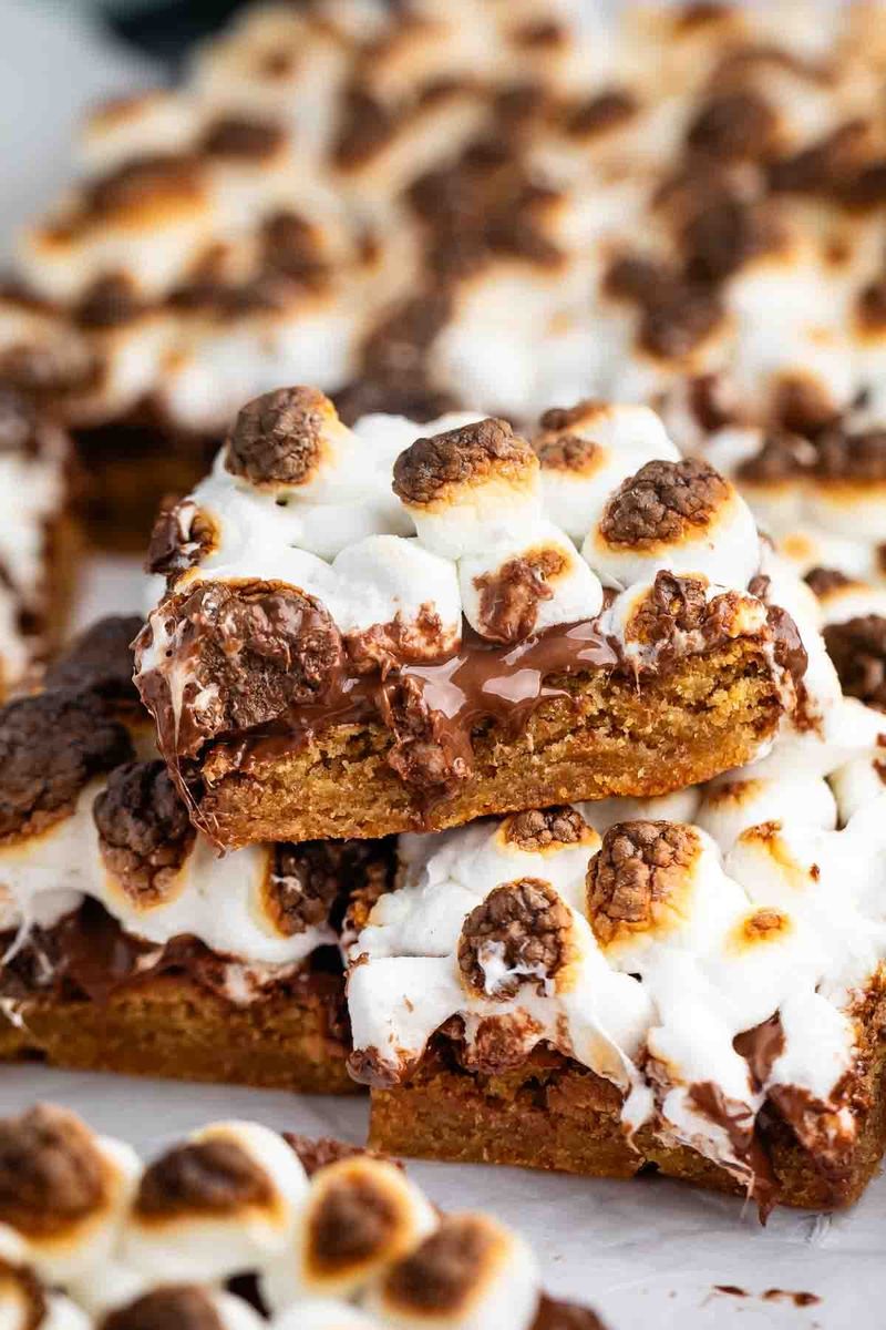 S'mores Blondies