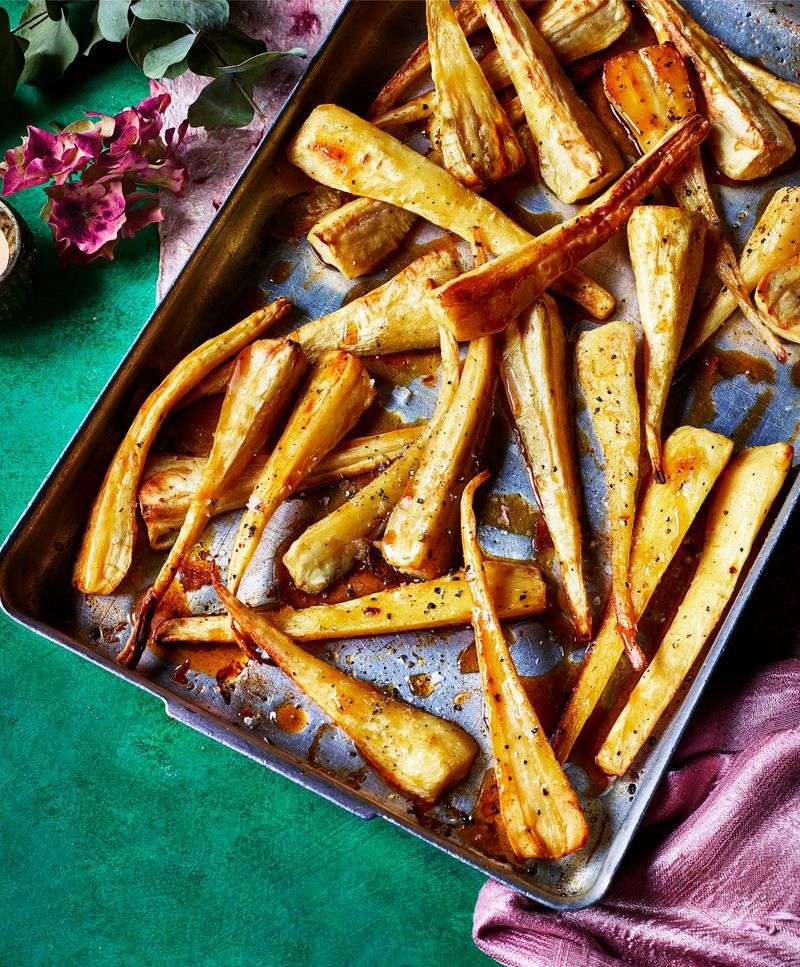 Roasted Parsnips
