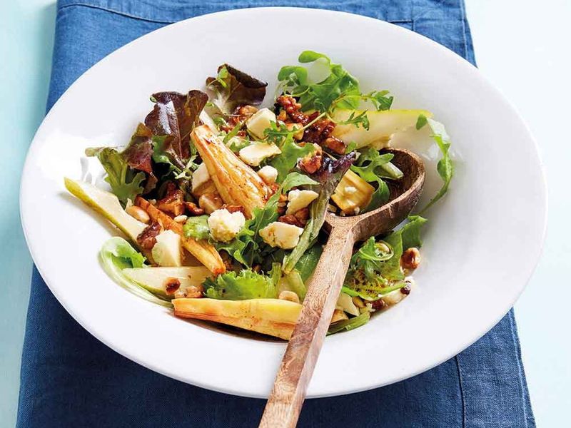 Parsnip and Pear Salad