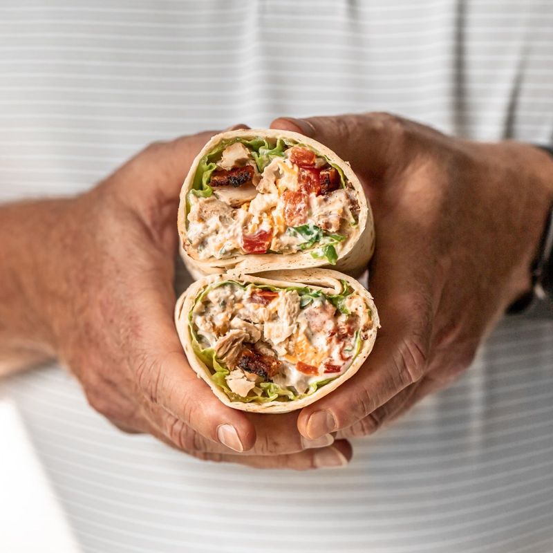 Rotisserie Chicken Wraps