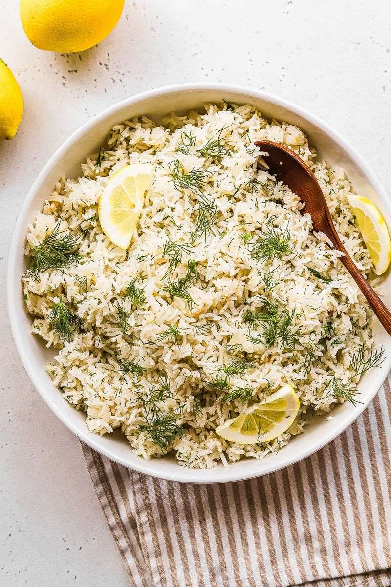 Greek Lemon Dill Rice