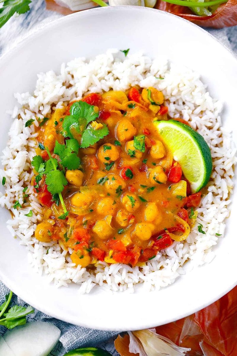 Creamy Coconut Chickpea Curry