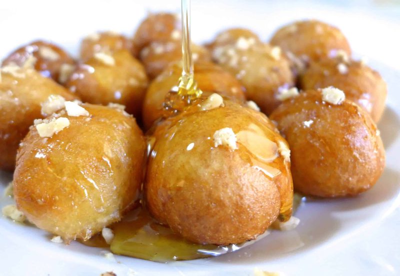 Sticky Honey Loukoumades
