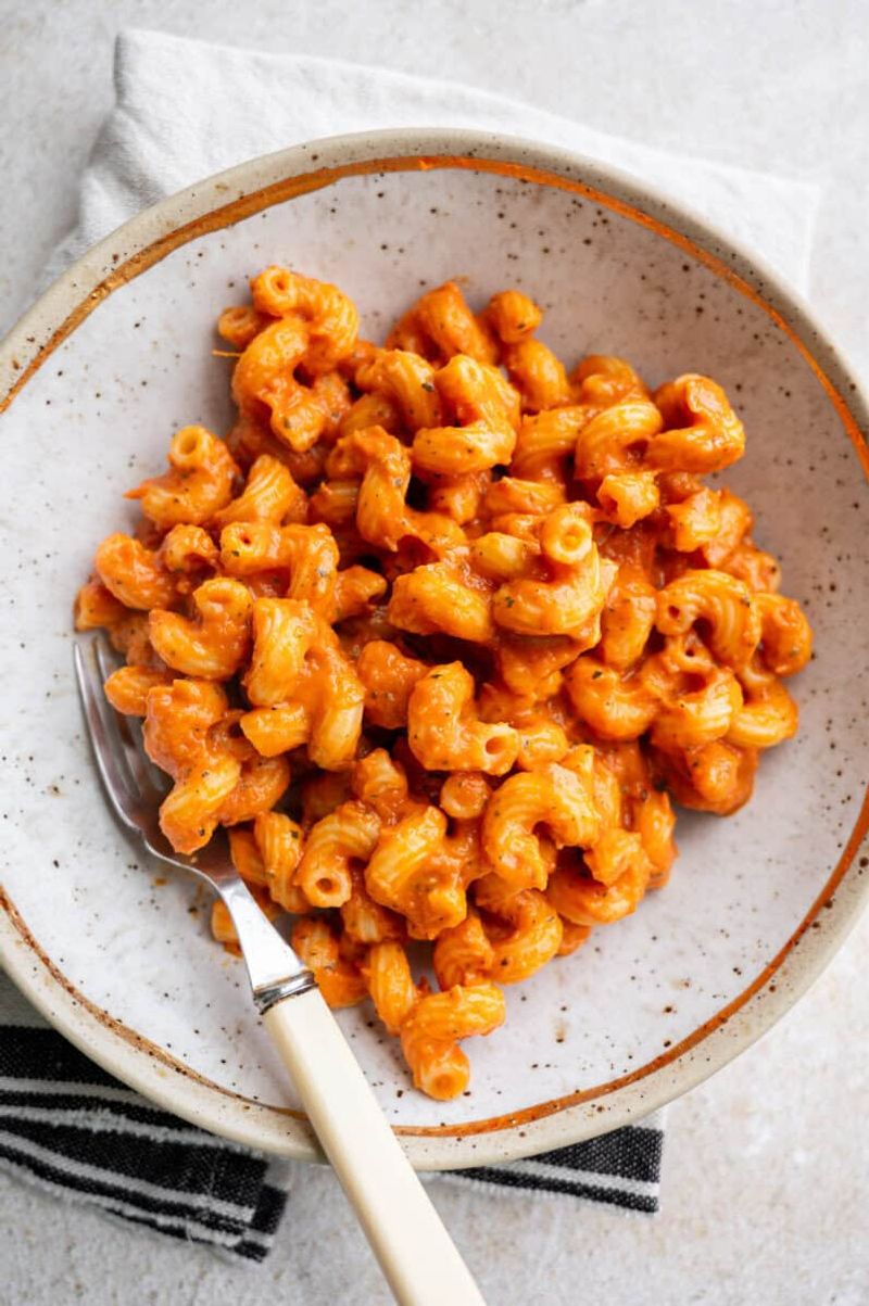Tender Pasta with Mild Sauce