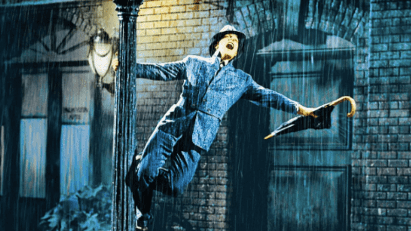 Gene Kelly's Feverish Rain Dance