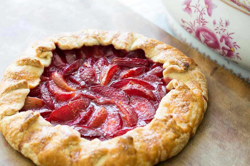 Rustic Plum Galette
