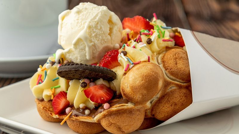 Bubble Waffle Cones