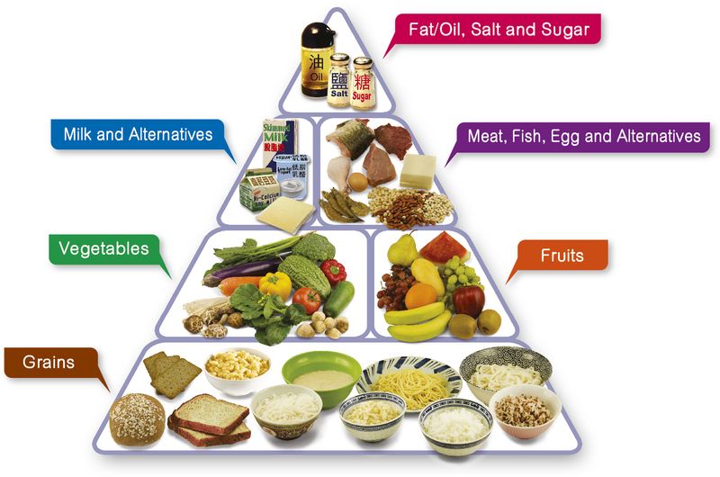 Follow the Old Food Pyramid