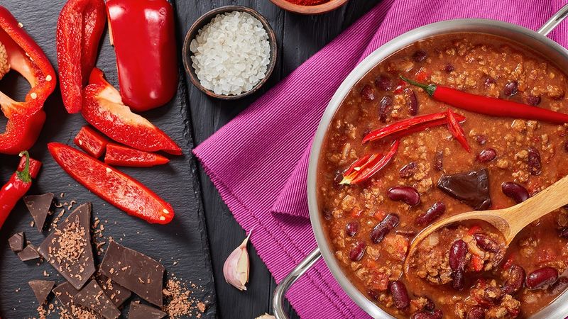 Dark Chocolate In Chili
