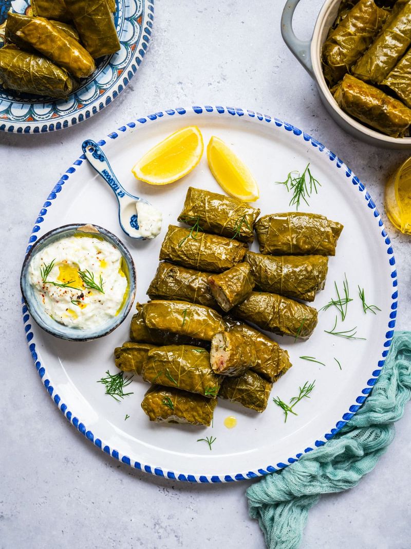 Stuffed Grape Leaves