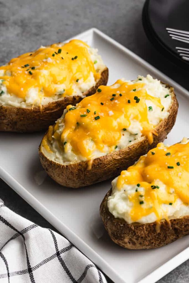 Twice-Baked Potato Boats