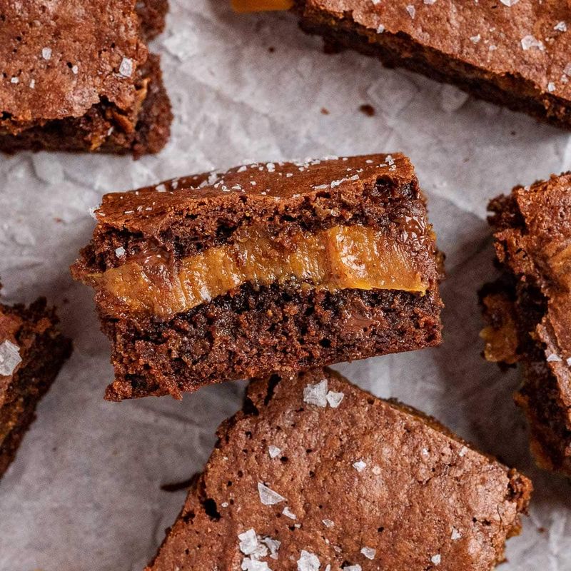 Molten Salted Caramel Layer