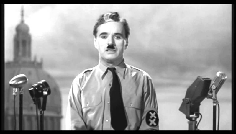 A Barber Pleads for Humanity in The Great Dictator (1940)