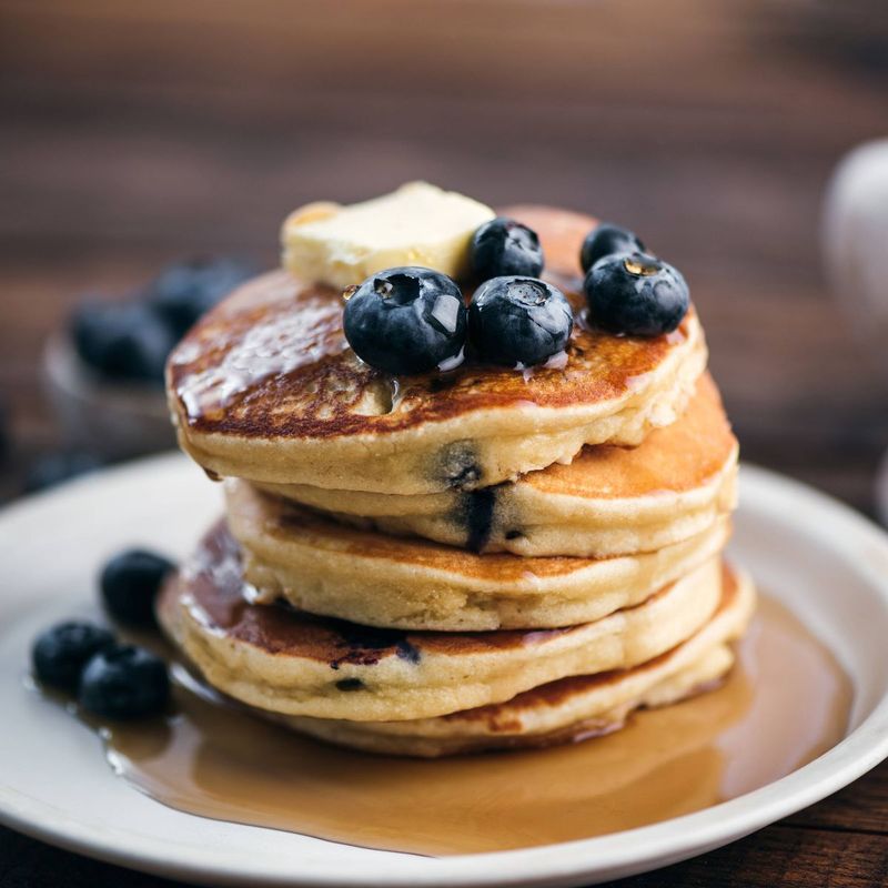 Fluffy American Pancakes
