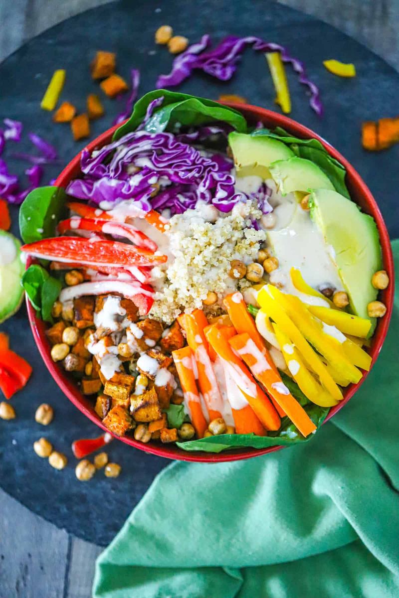 Rainbow Buddha Bowl