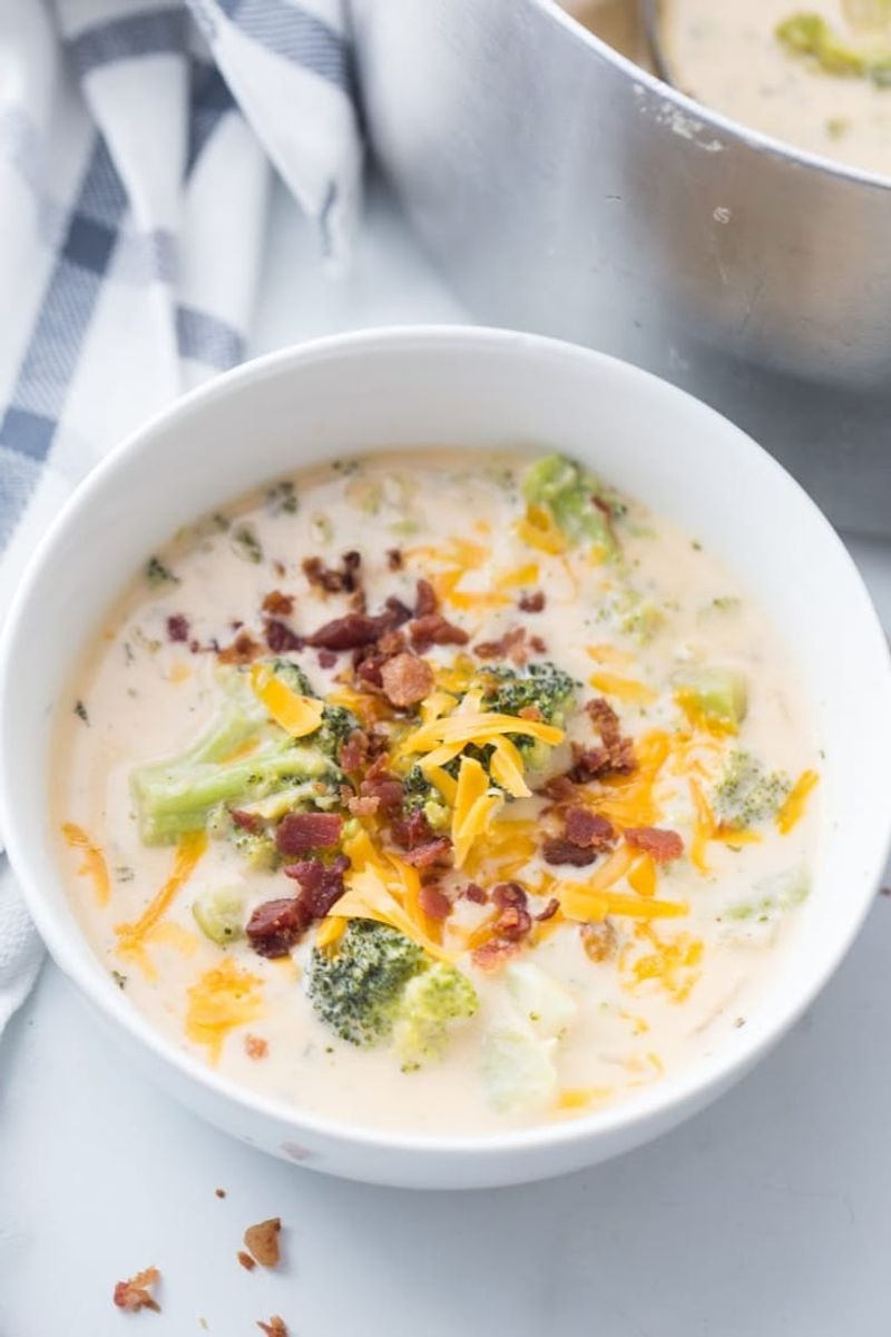 Cheesy Broccoli Soup