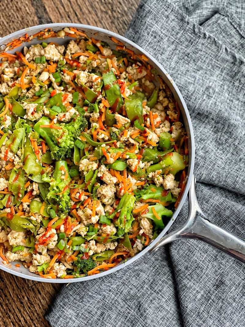 Turkey Stir-Fry With Veggies