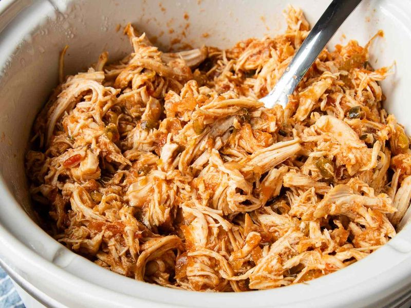 Slow Cooker Salsa Chicken