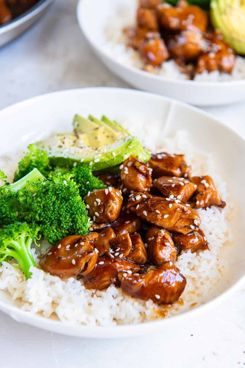 Teriyaki Chicken Rice Bowls