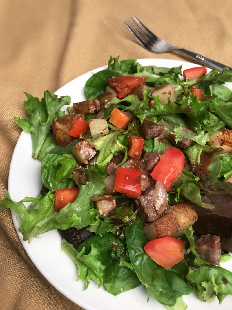 Steak and Potato Salad