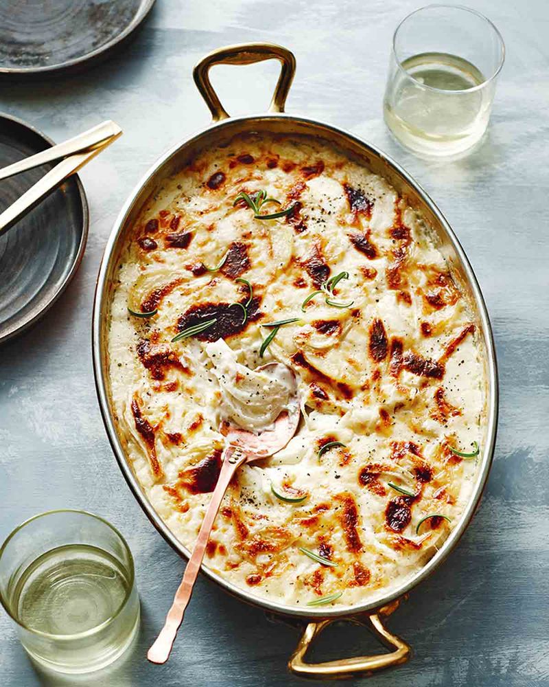 Creamy Fennel Gratin
