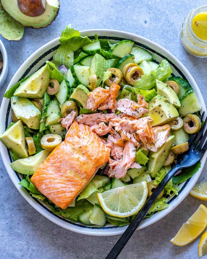 Avocado Salmon Salad