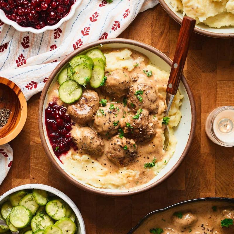 Swedish Meatballs from Sweden