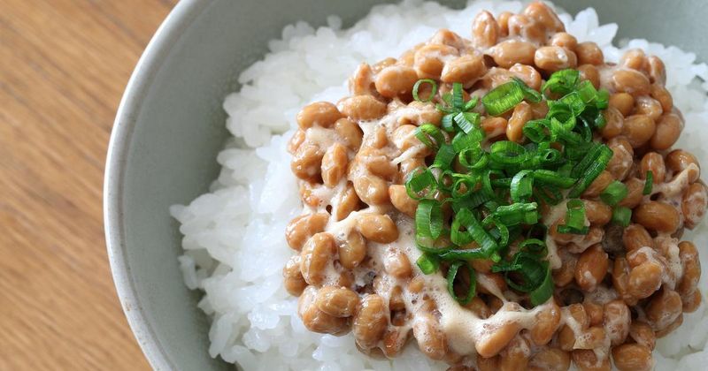 Natto on Warm Rice