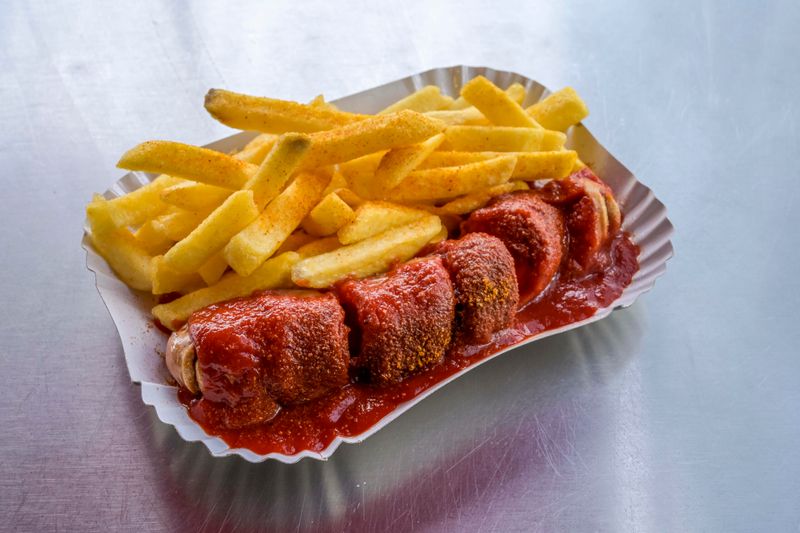 Currywurst in Berlin, Germany